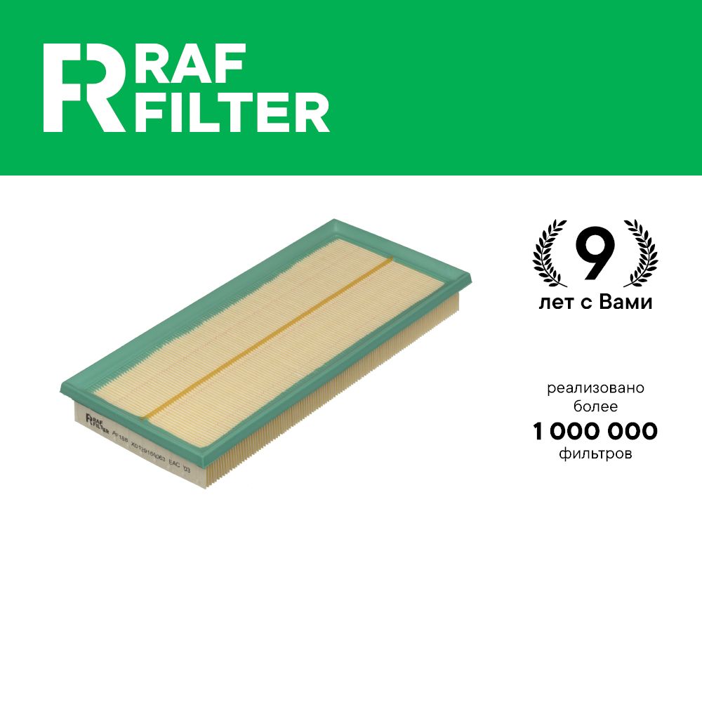 

Фильтр воздушный RAF Filter AF188 LiХiang L7 L8 L9 1.5 PHEV, двиг L2E15M ОЕМ: X0129150063