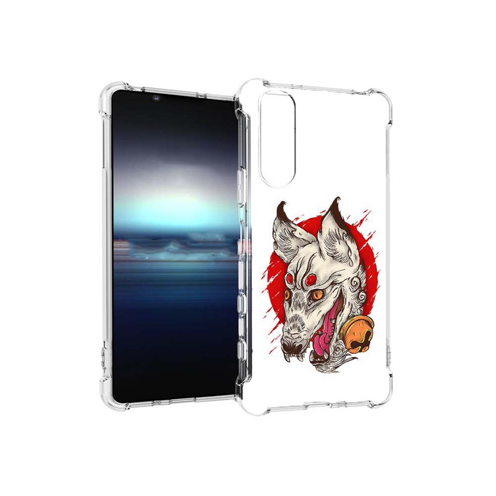 

Чехол MyPads Tocco для Sony Xperia 5 страшная собака (PT154834.228.627), Прозрачный, Tocco