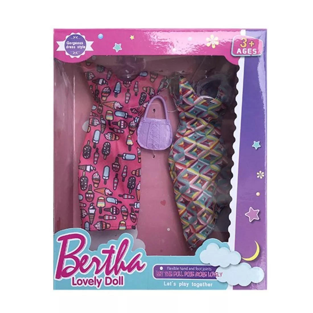

Игровой набор Наша Игрушка Модница, 3шт. арт. 802237, Разноцветный, НИ-802237