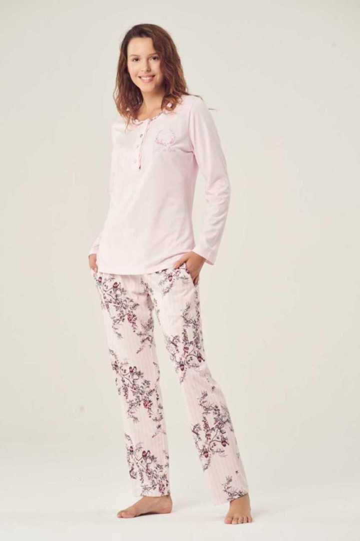 

Пижама женская K Shop Freshness.1009 розовая S (товары доставляются из-за рубежа), Freshness.1009