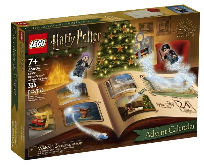 фото Конструктор адвент-календарь lego harry potter 76404, 334 детали