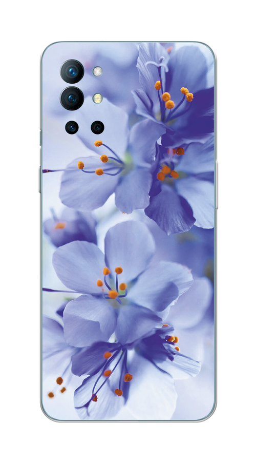 

Чехол на OnePlus 9R "Фиолетовые цветки", Фиолетовый;синий, 151650-1