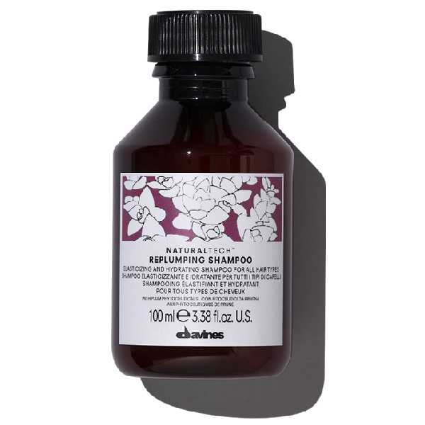 фото Уплотняющий шампунь davines replumping shampoo 100 мл