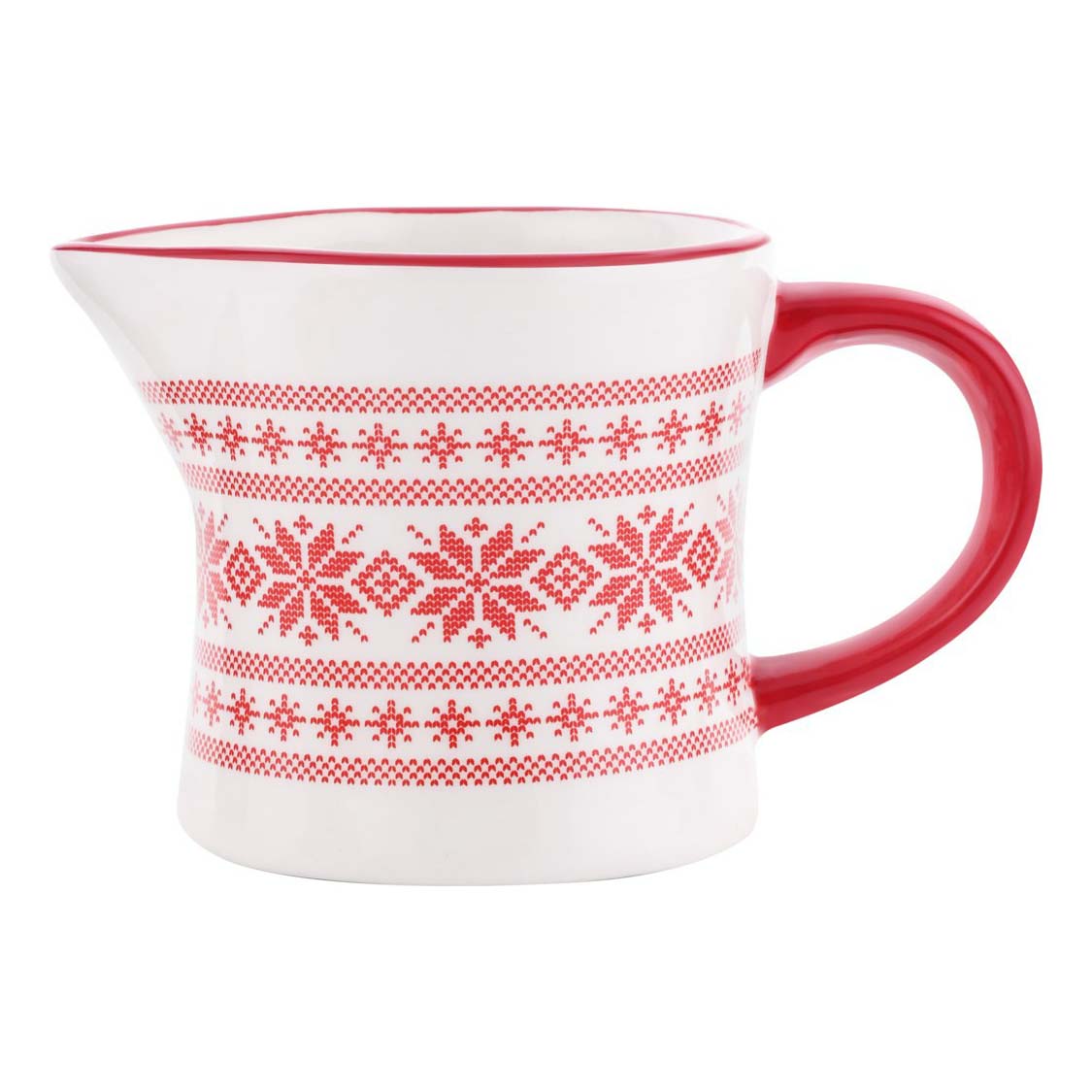 

Соусник Homeclub Royal Christmas керамика 300 мл, Белый;красный