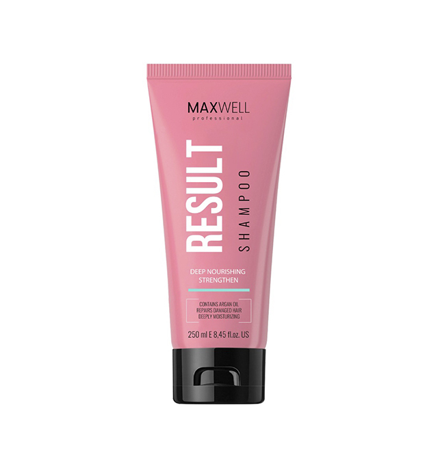 Шампунь увлажняющий Maxwell Result Shampoo 250 мл ostwint professional шампунь для волос с аргановым маслом 02 argan shampoo
