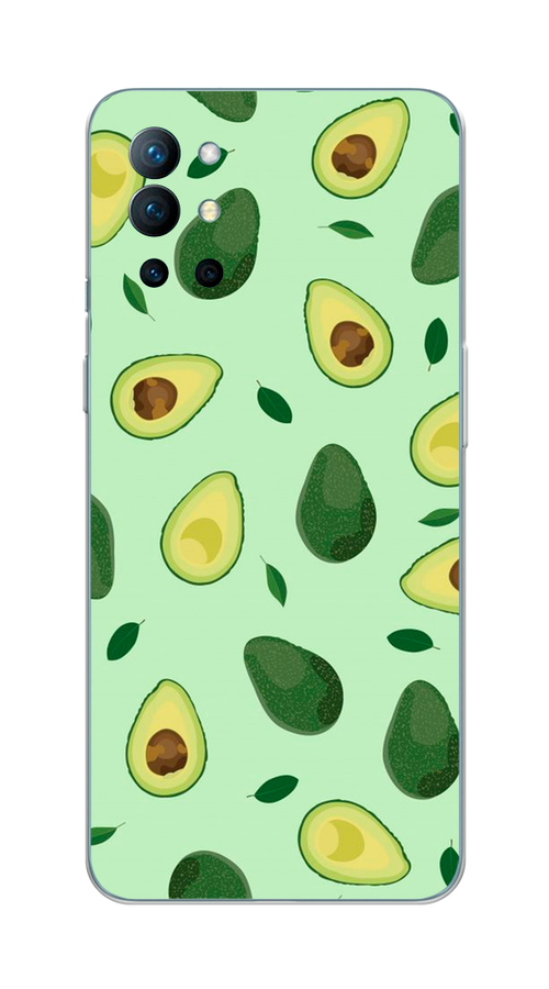 

Чехол на OnePlus 9R "Blue avocado", Коричневый;зеленый, 151650-1