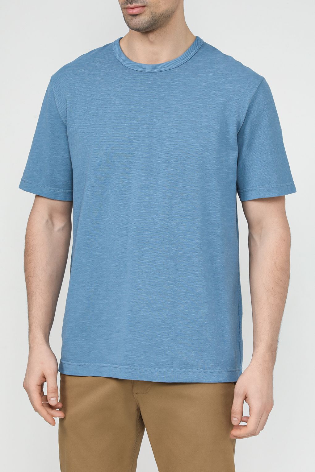 

Футболка мужская Marc O'Polo 422204851444 голубая 2XL, Голубой, 422204851444