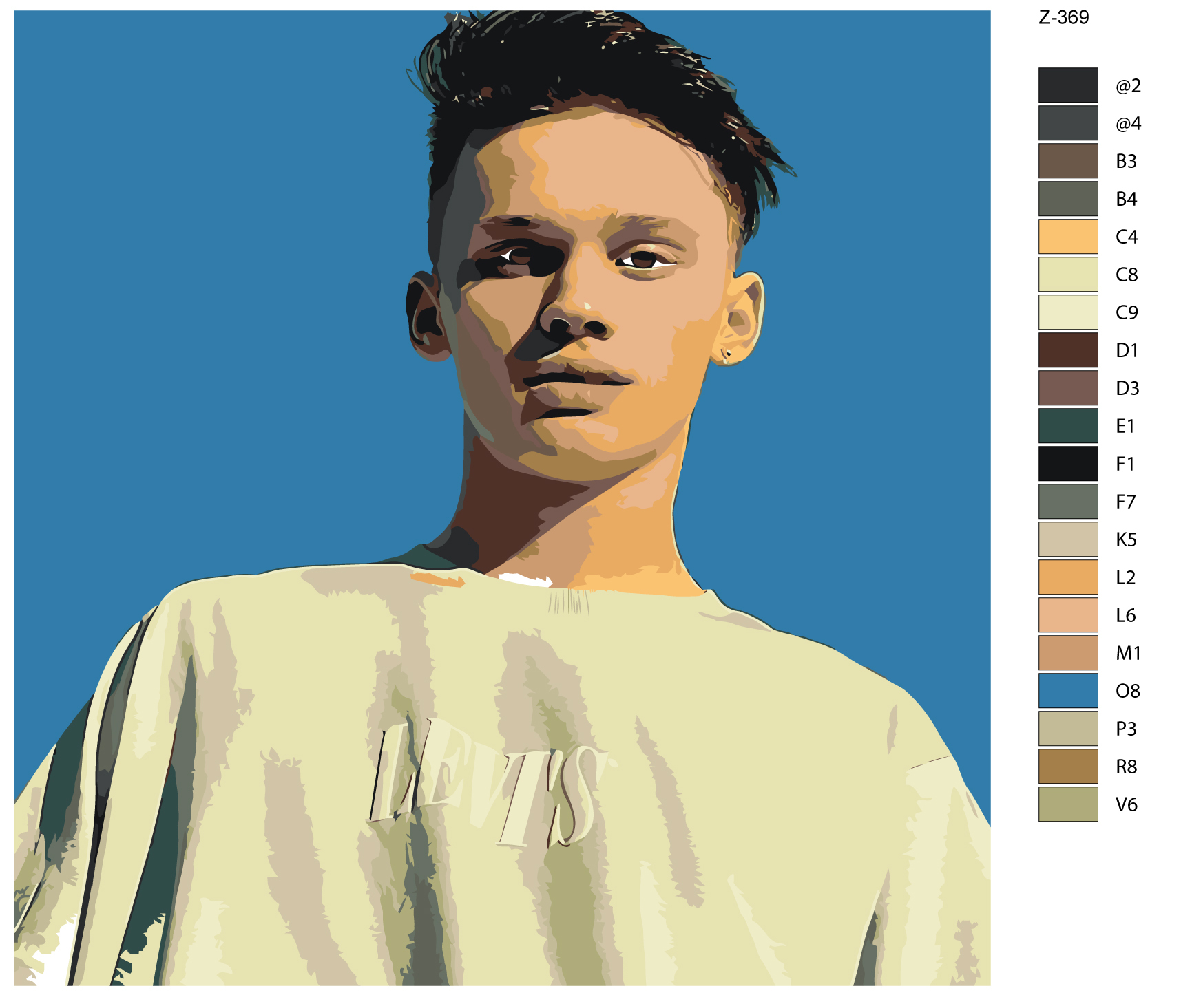 

Картина по номерам BRUSHES-PAINTS Z-369, Даня Милохин