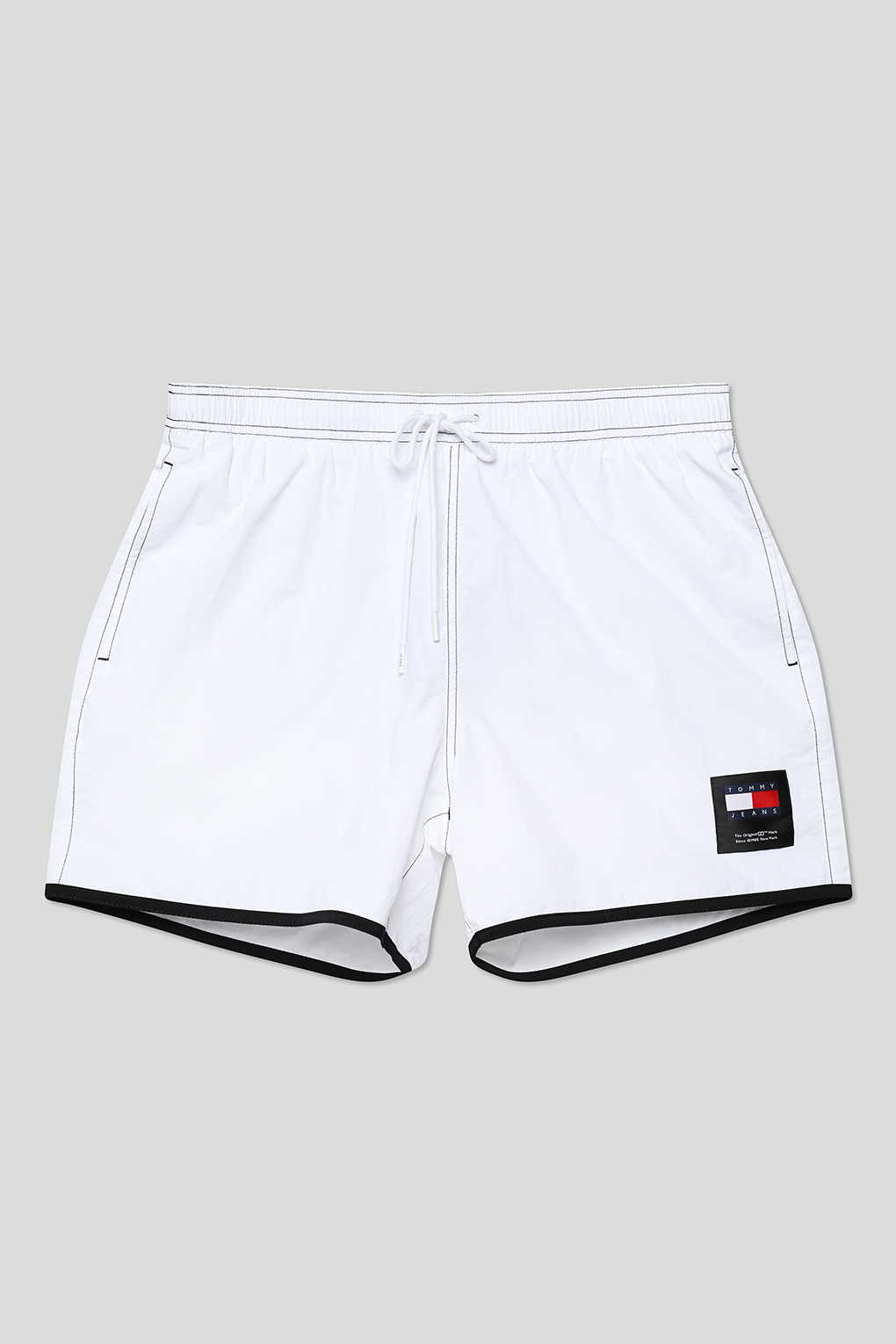 

Шорты для плавания мужские Tommy Hilfiger UM0UM03149 белые M, Белый, UM0UM03149