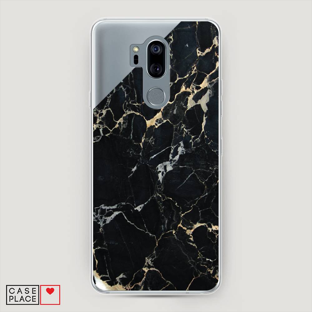 

Чехол Awog "Черный мрамор уголок" для LG G7 ThinQ, 83450-3