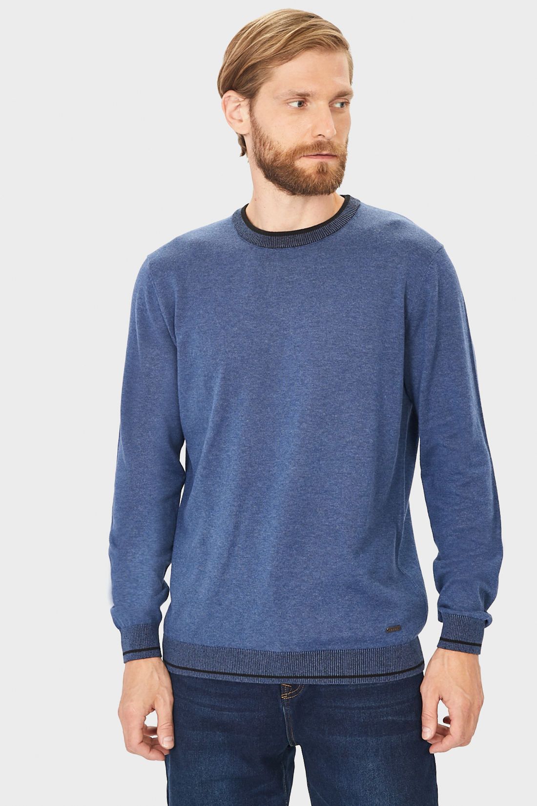 

Джемпер мужской Baon B631841 синий 3XL, B631841