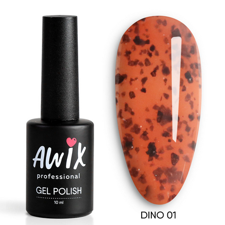 

Гель-лак AWIX Professional Dino №001