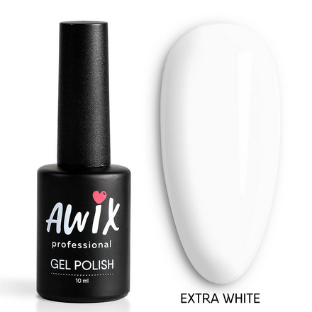 

Гель-лак AWIX Professional Classic №913 Extra White