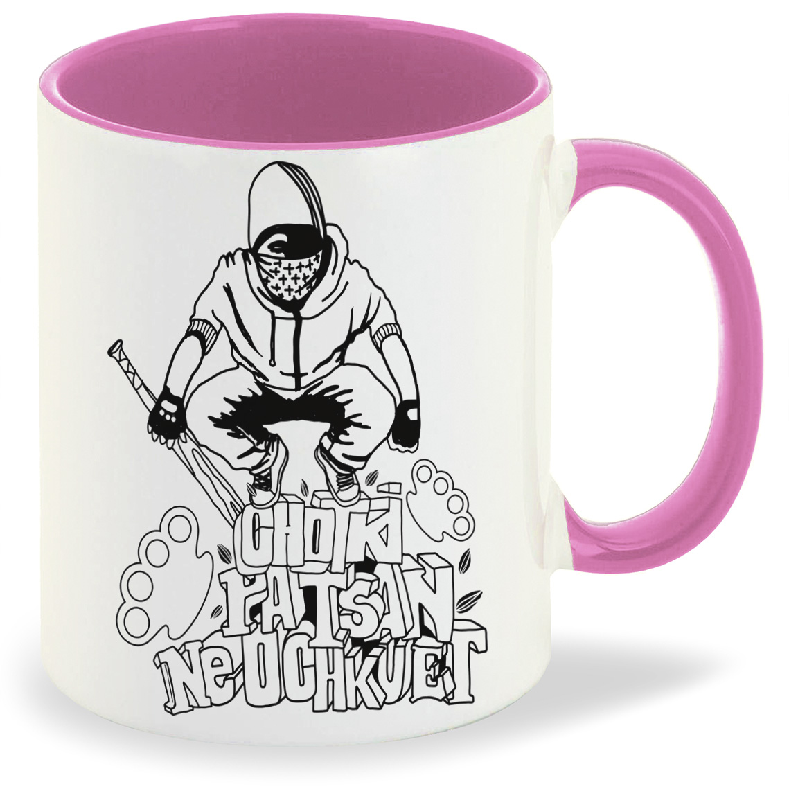 

Кружка CoolPodarok Иллюстрация Парень с битой, Иллюстрация Парень с битой