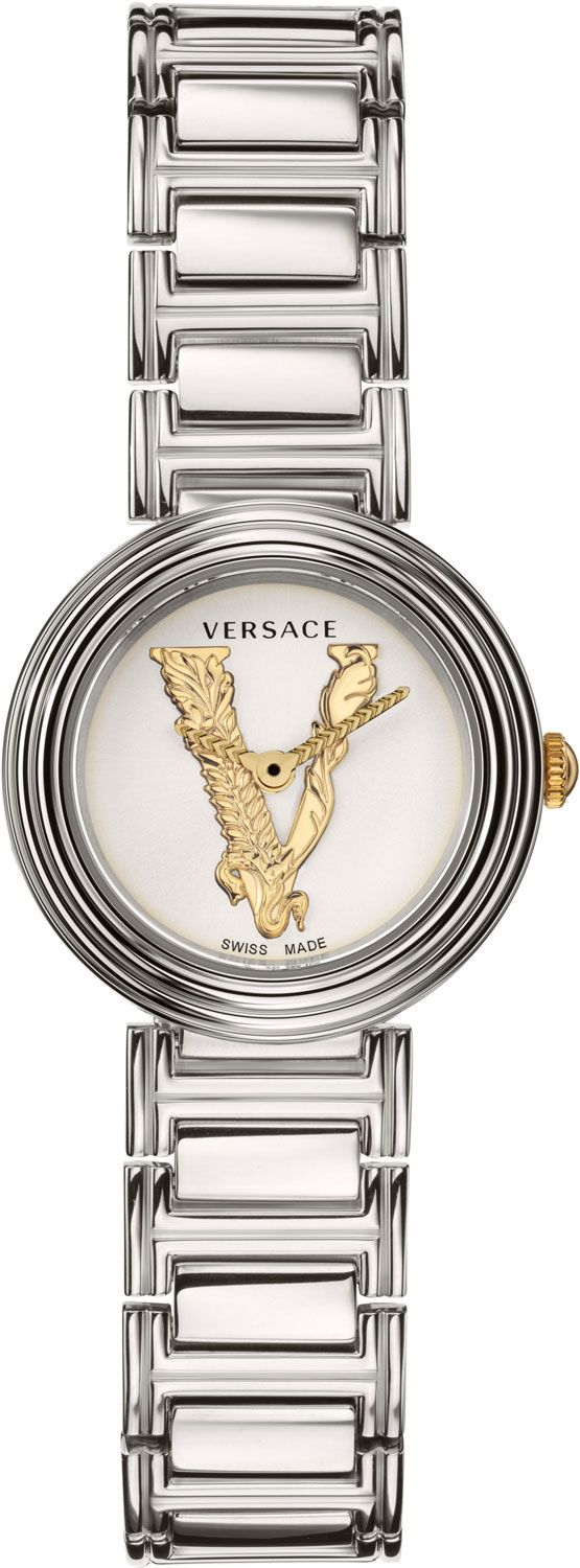 фото Наручные часы женские versace vet300621 серебристые