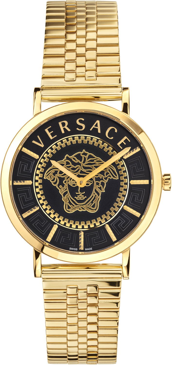 фото Наручные часы женские versace vek400621 золотистые