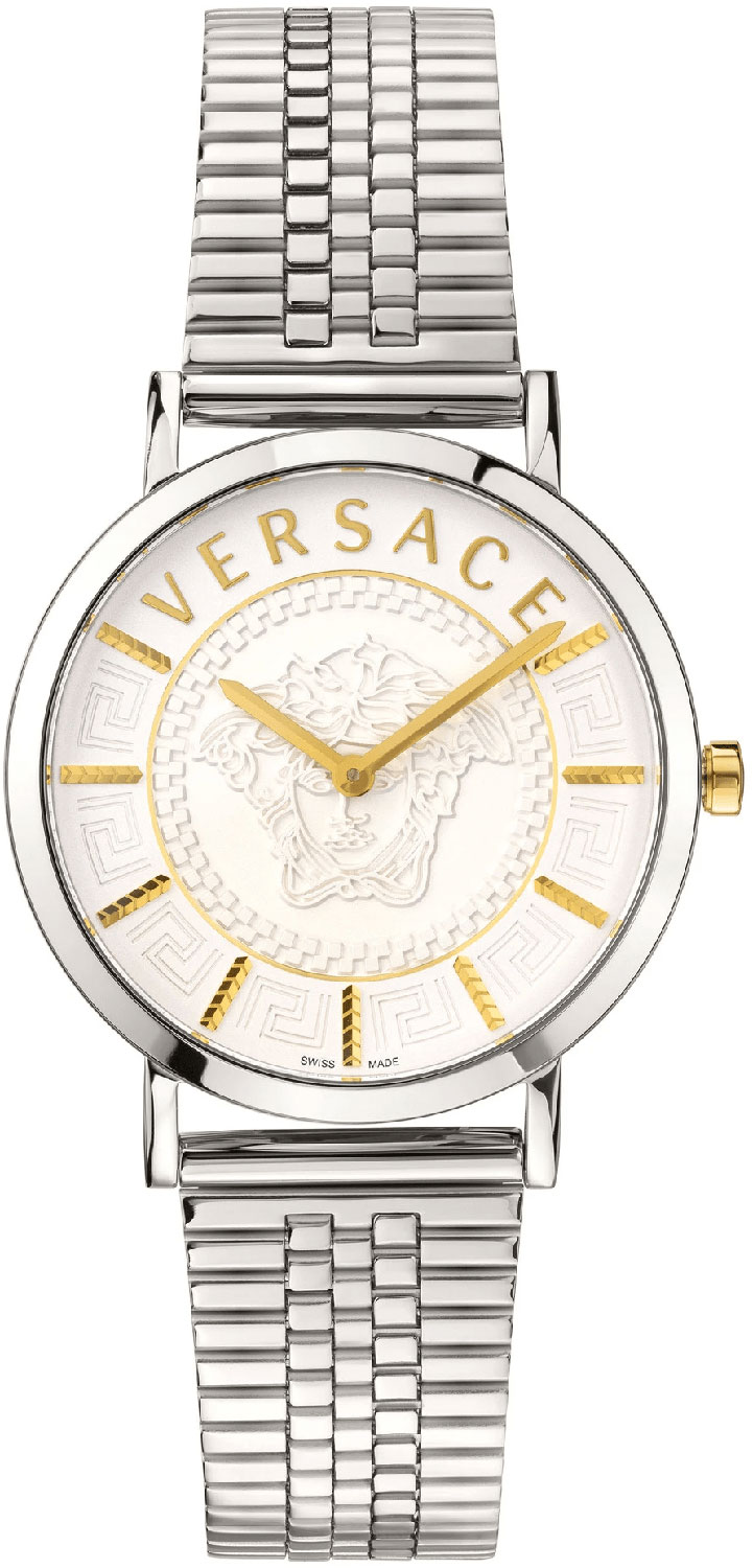 фото Наручные часы женские versace vek400521 серебристые