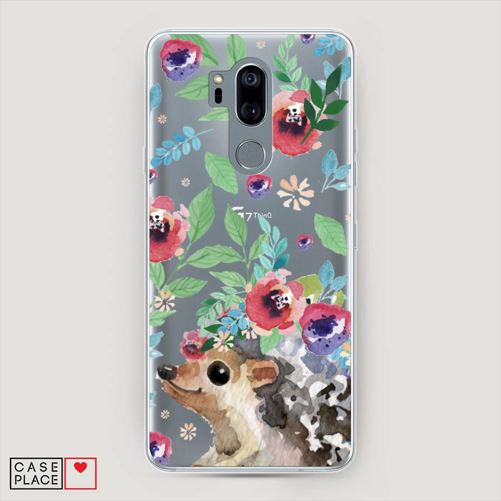 

Чехол Awog "Ежик в цветах акварель" для LG G7 ThinQ, 83450-2