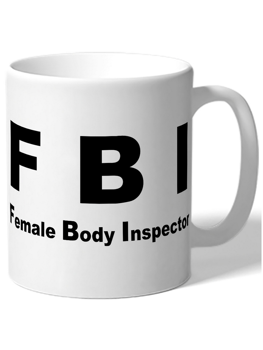 фото Кружка drabs fbi female body inspector