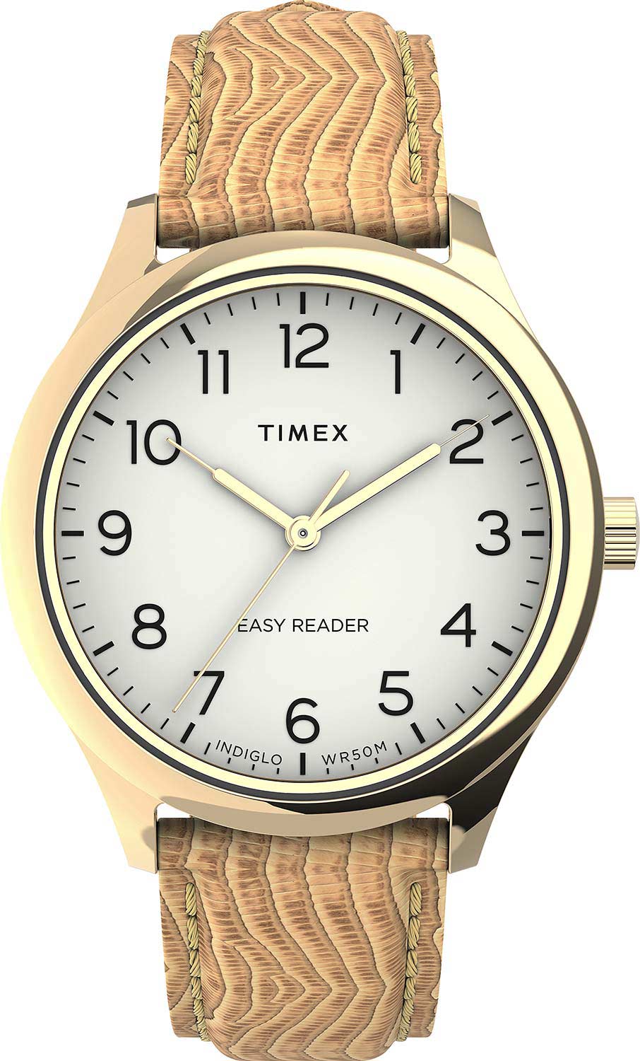 фото Наручные часы женские timex tw2u81100 бежевые