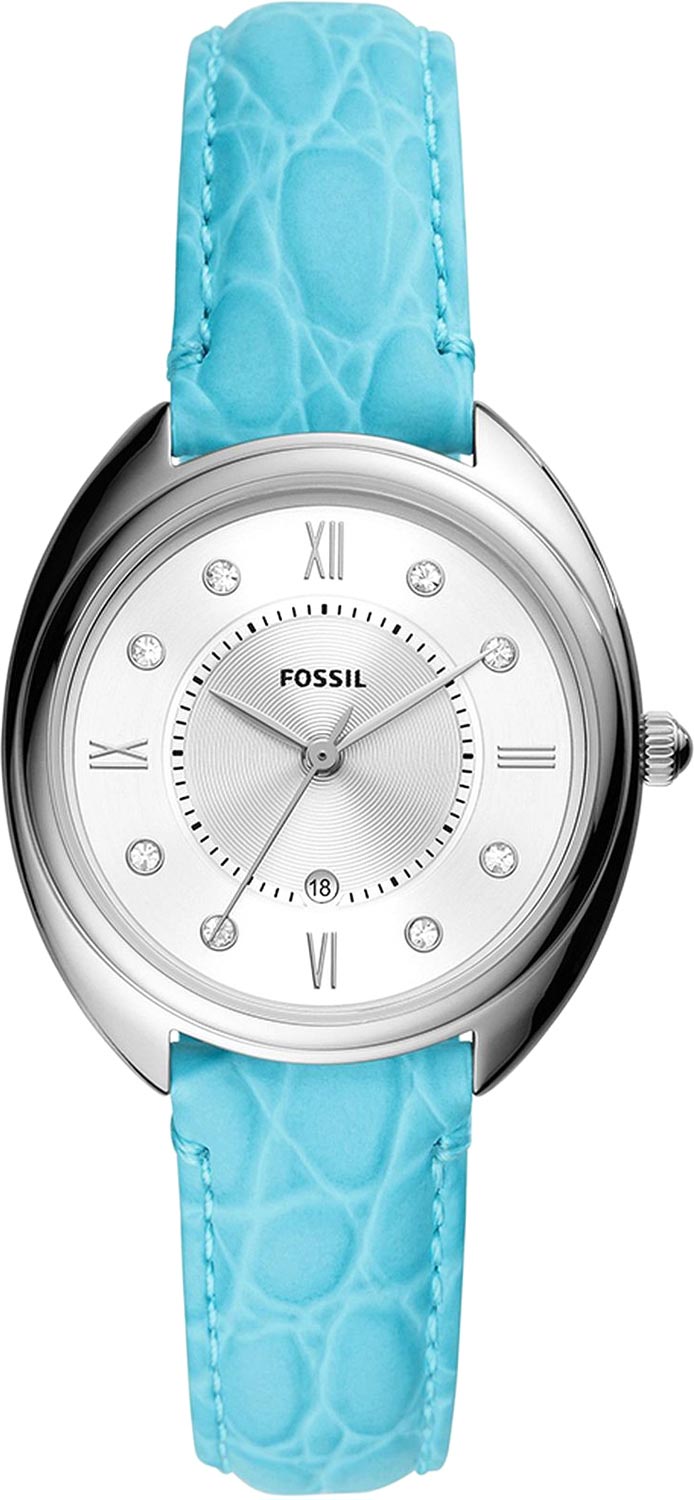 фото Наручные часы женские fossil es5094 голубые