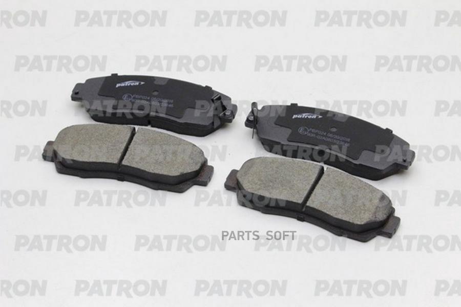 Комплект тормозных колодок PATRON pbp024