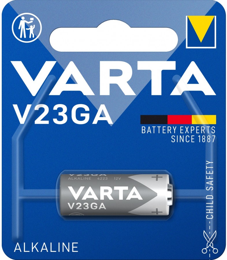 

Элемент питания Varta 04223.101.401 Professional 23A 12V BL1, комплект 5 шт., 1228