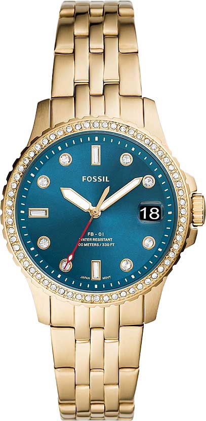 фото Наручные часы женские fossil es4983 золотистые