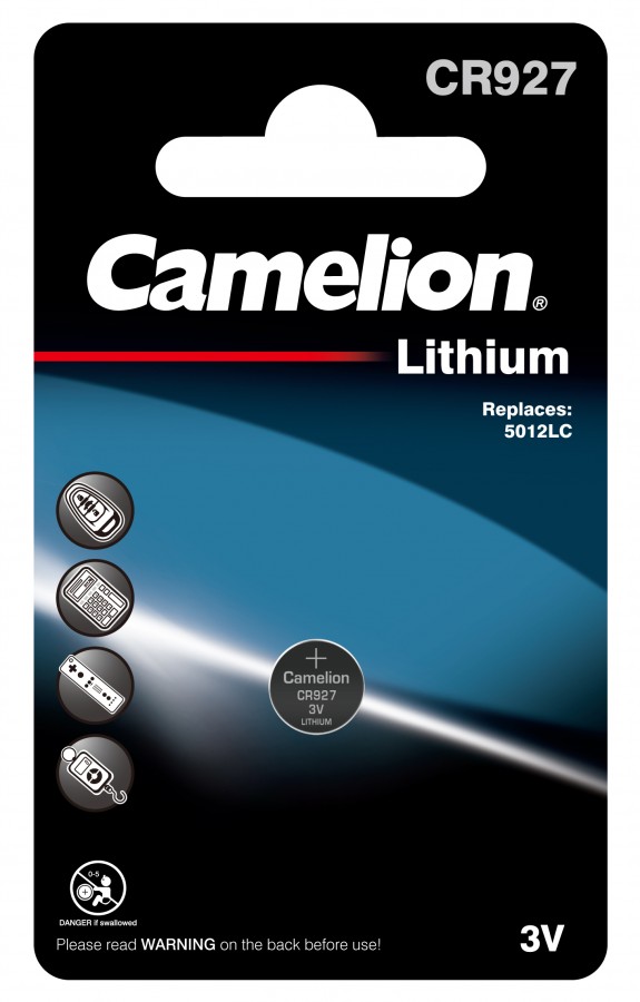 

Элемент питания Camelion CR1025 BL1, комплект 5 шт., 214399