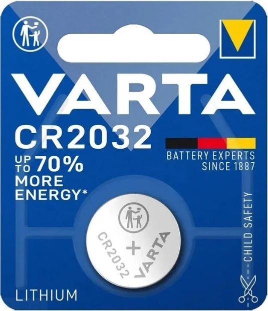 Элемент питания Varta 6032.101.401 CR2032 BL1, комплект 5 шт. элемент питания varta v28pxl lithium 6v 1шт