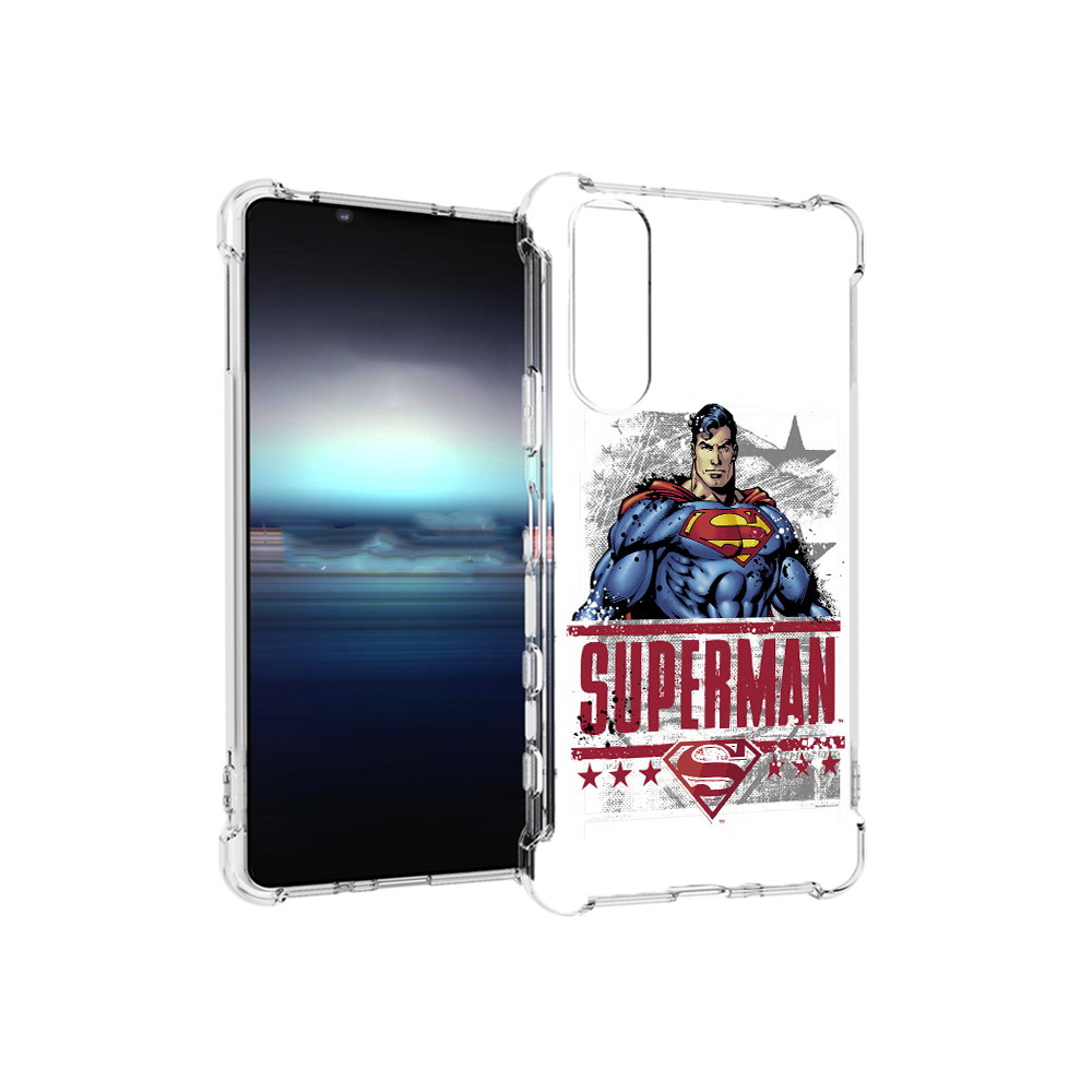 

Чехол MyPads Tocco для Sony Xperia 5 рисунок супермен (PT154834.228.583), Прозрачный, Tocco