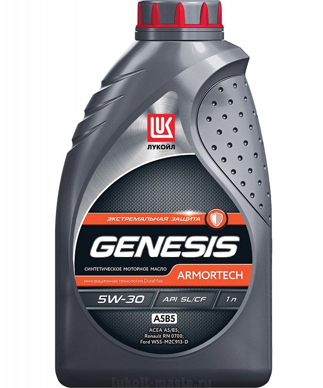 фото Моторное масло lukoil genesis armortech 5w30 1 л