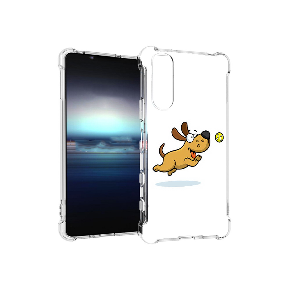 

Чехол MyPads Tocco для Sony Xperia 5 пёсик (PT154834.228.563), Прозрачный, Tocco