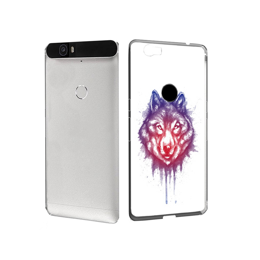 

Чехол MyPads Tocco для Huawei Nexus 6P пушистый волк (PT17717.24.561), Прозрачный, Tocco