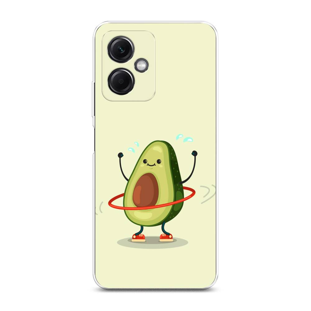 

Чехол Awog на Xiaomi Redmi Note 12 5G "Авокадо с обручем", Бежевый, 316950-10