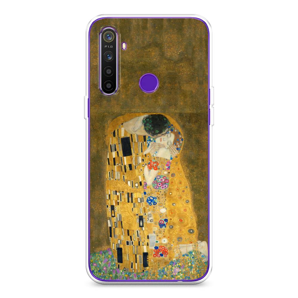 

Чехол Awog на Realme 5 "Поцелуй Гюстава Климта", Разноцветный, 251550-9
