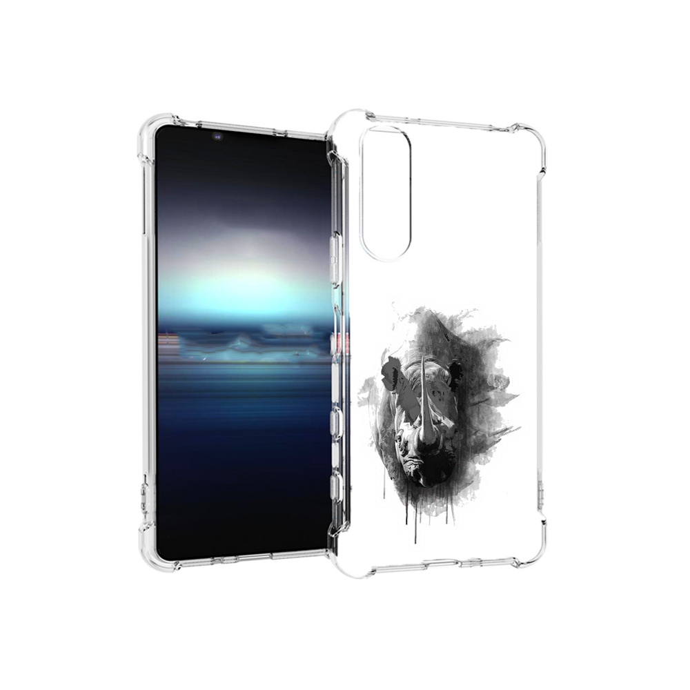 Чехол MyPads Tocco для Sony Xperia 5 носорог (PT154834.228.523)