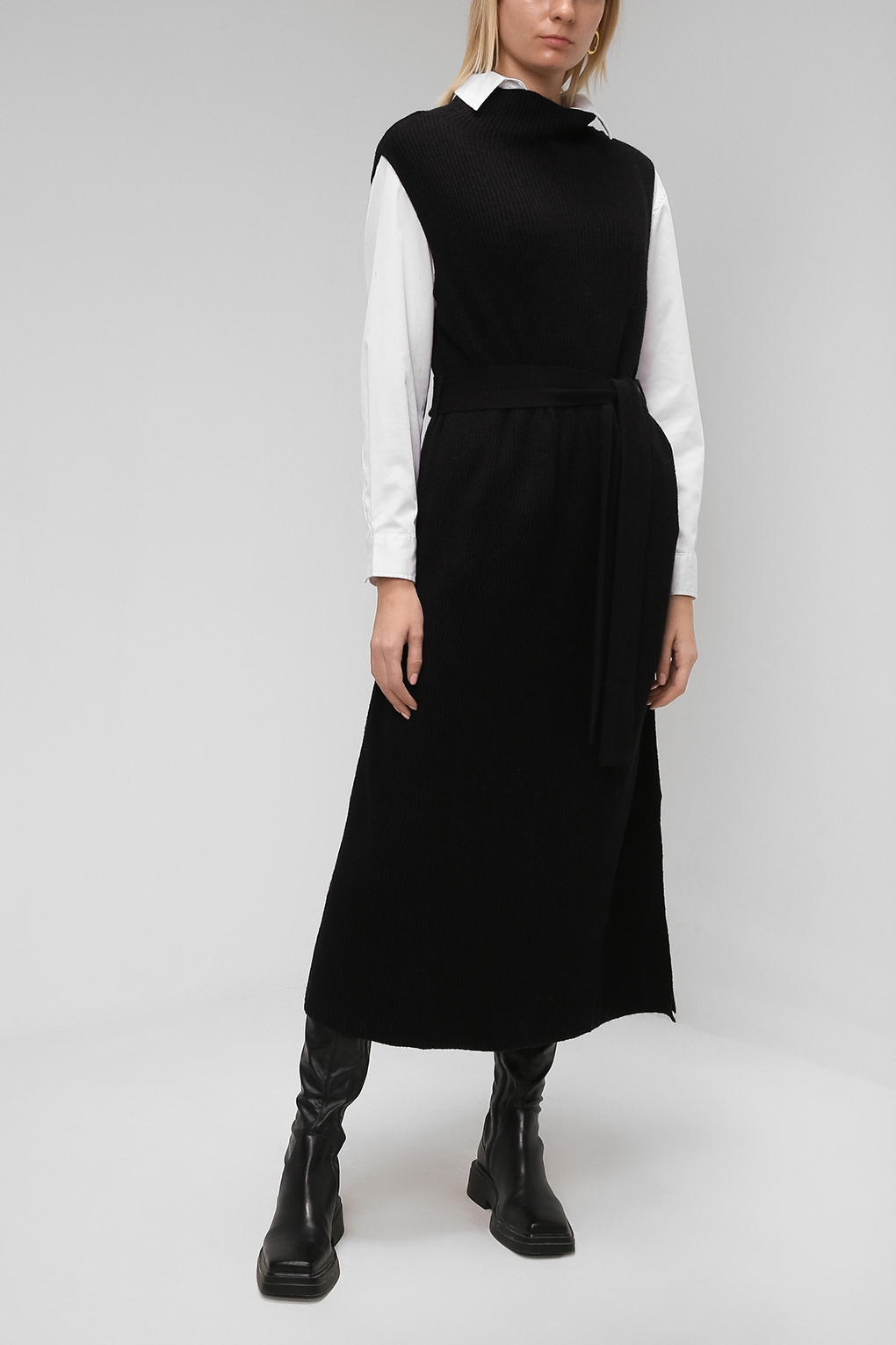 

Сарафан женский cut & pret 2110 OLIVIE черный XL, 2110 OLIVIE