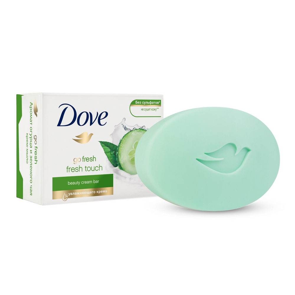 фото Dove крем-мыло "прикосновение свежести" 100 гр