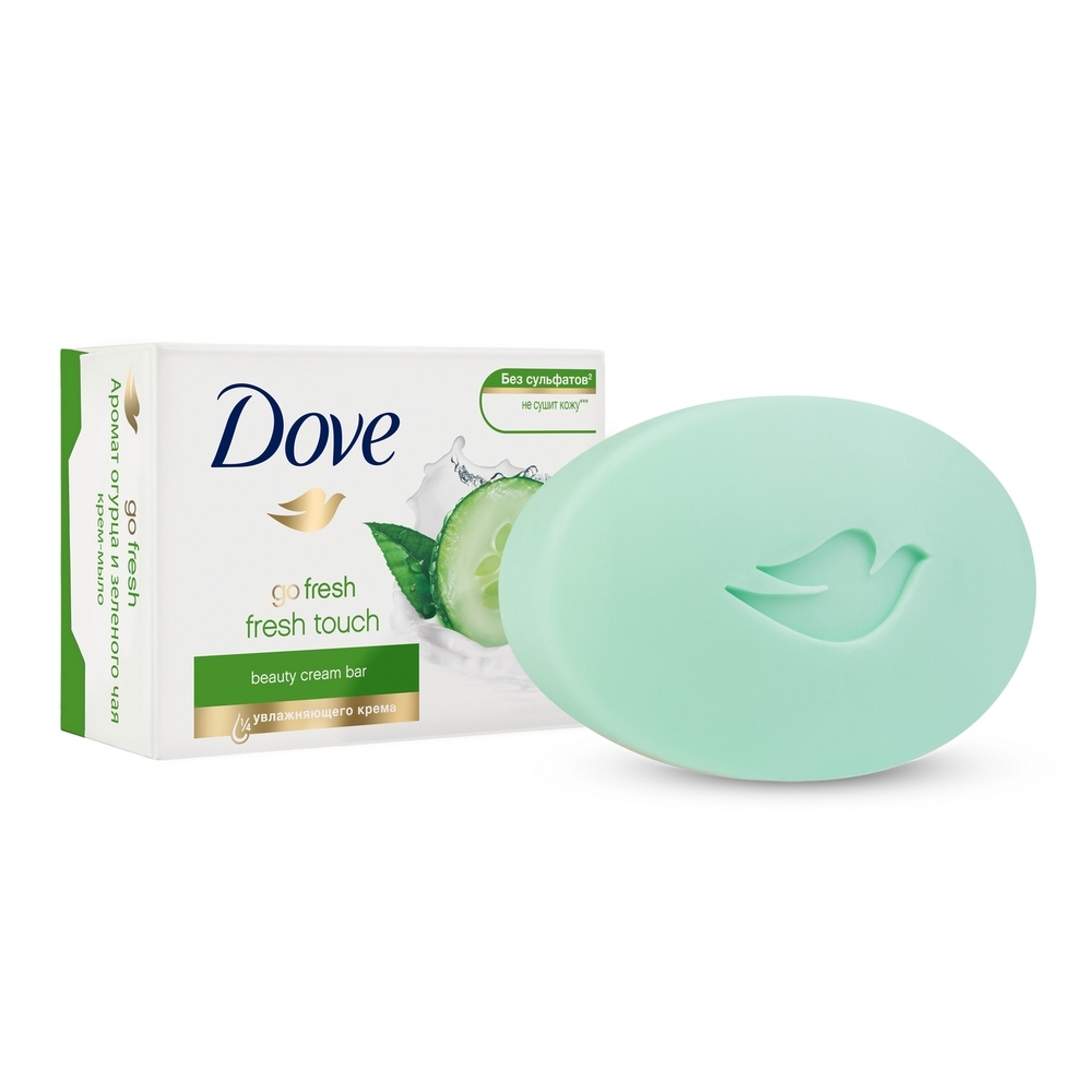 Dove крем-мыло Прикосновение Свежести 100 гр