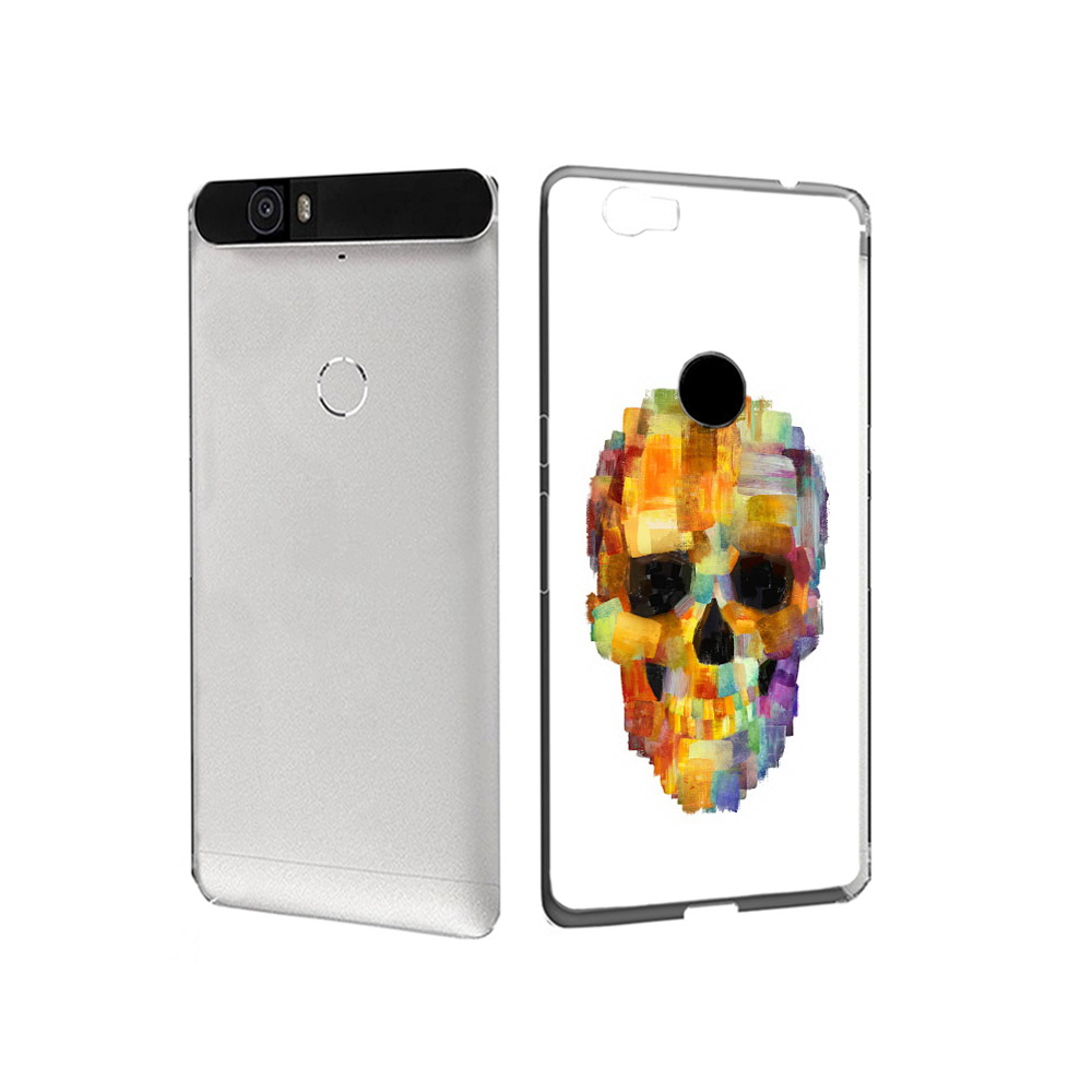 

Чехол MyPads Tocco для Huawei Nexus 6P нарисованный череп (PT17717.24.516), Прозрачный, Tocco