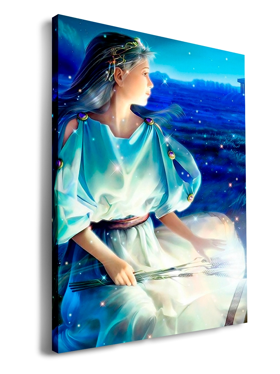 

Картина DRABS 60x40 см на холсте Знак зодиака-Дева