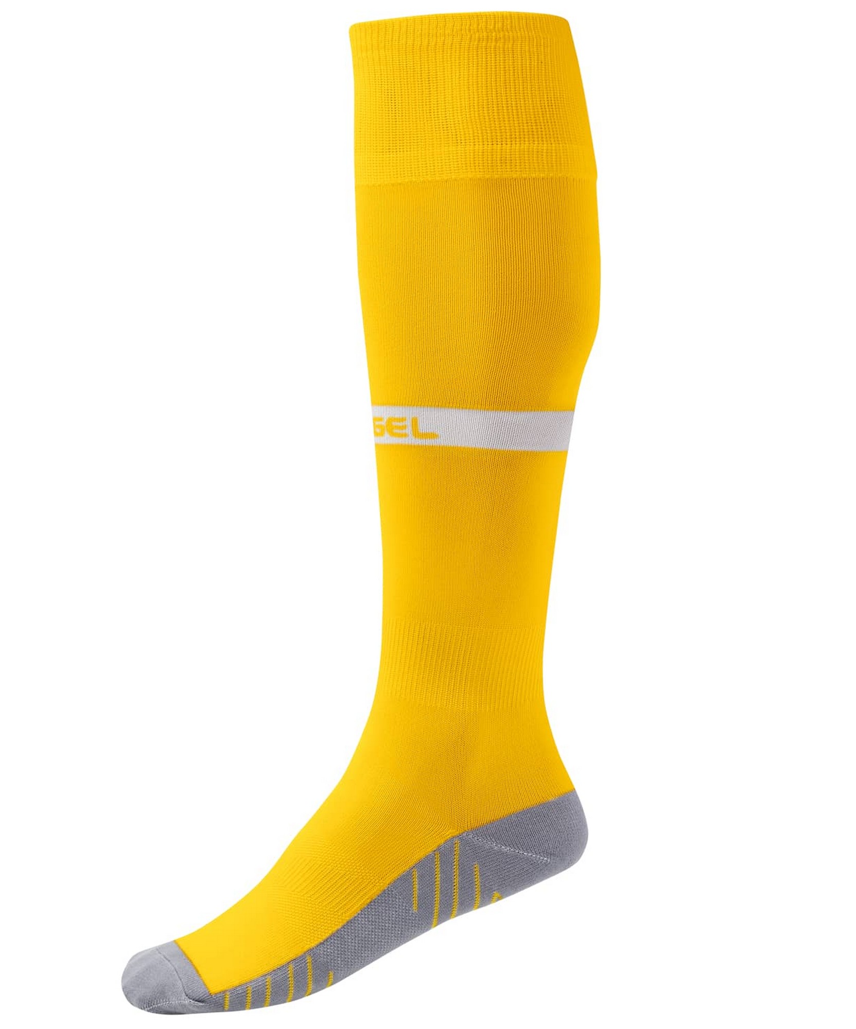 Футбольные гетры Jogel Camp Advanced Socks желтый/белый 42 RU