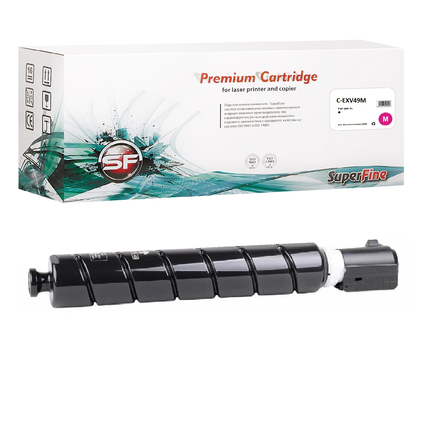 

Тонер SuperFine C-EXV49 8526B002 для Canon IR ADVANCE C3320 Magenta, Пурпурный, SF-C-EXV49M