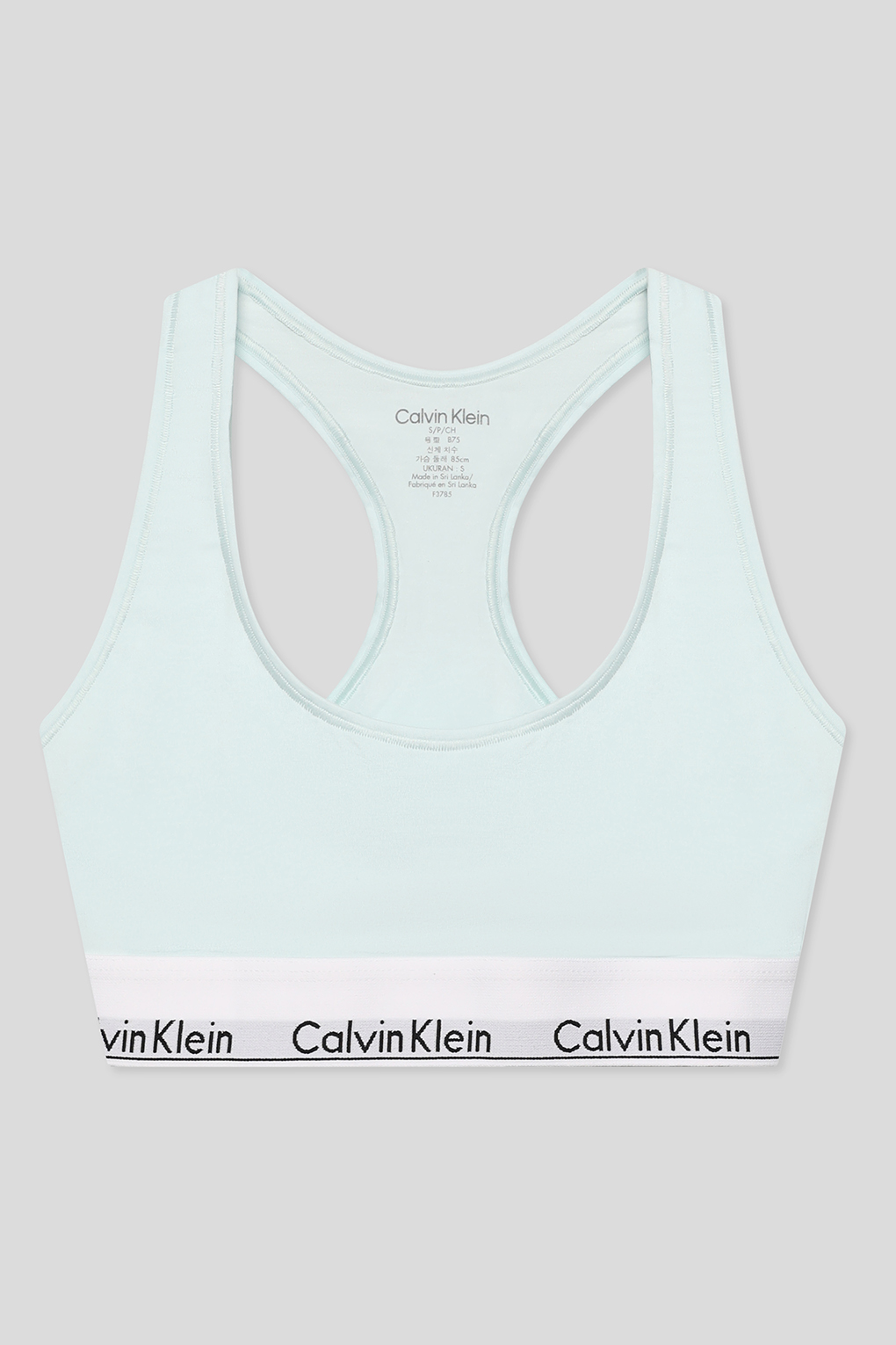 Бюстгальтер женский Calvin Klein 0000F3785E голубой M 5790₽