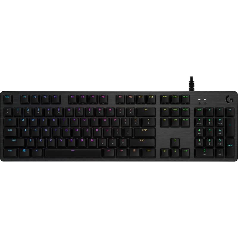 Проводная игровая клавиатура Logitech G512 Carbon GX Black