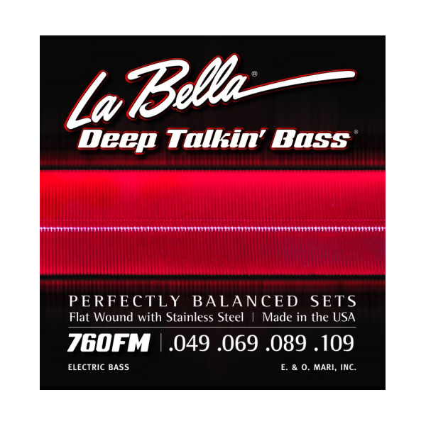 

Струны для бас-гитары LA BELLA 760FM Deep Talkin Bass Medium, 760FM Deep Talkin Bass Medium