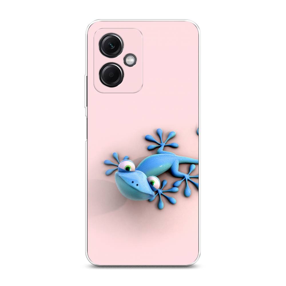 

Чехол Awog на Xiaomi Redmi Note 12 5G "Голубая ящерка", 316950-2