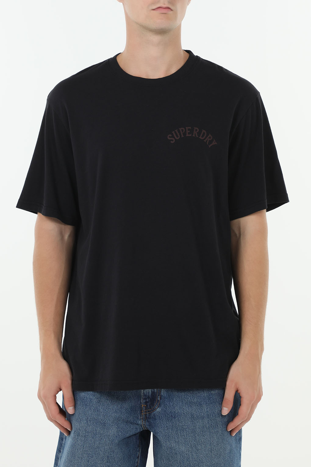 

Футболка мужская Superdry M1011896B черная M, Черный, M1011896B