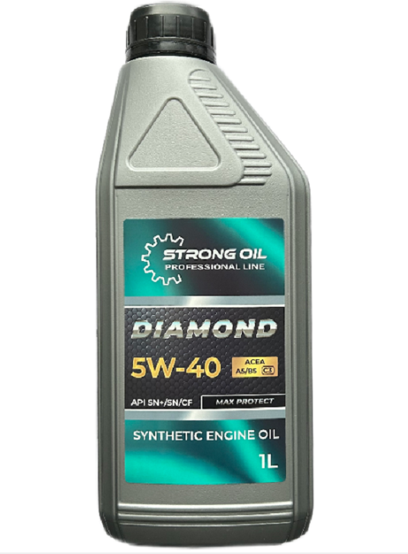Масло моторное STRONG OIL DIAMOND ENGINE 5W-40 API SN+/SN/CF ACEA A5/B5,C3 синтетическое